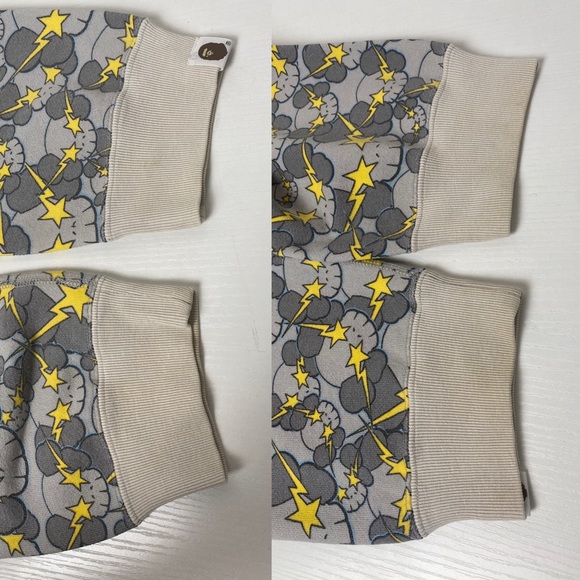 A Bathing Ape Bape Kaws Bapesta Skullsta Star Lightning Men’s XL Hoodie (Rare!) - Picture 10 of 12